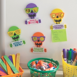 Cool Skeleton Magnet Craft Kit-12 Pack